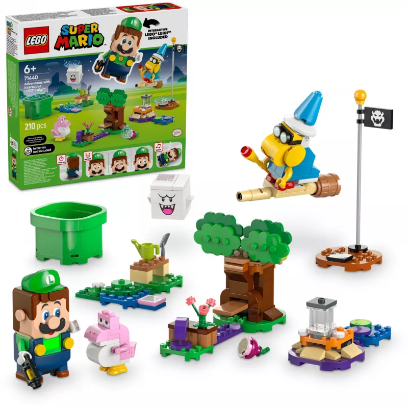 Stavebnica LEGO 71440 Super Mario interaktívna figúrka LEGO Luigi súprava
