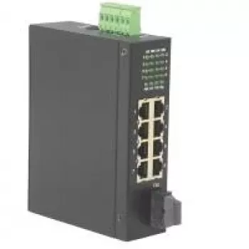 Sieťový switch ROLINE Industrial Switch 7x RJ-45 1x SC neriadený, plný duplex