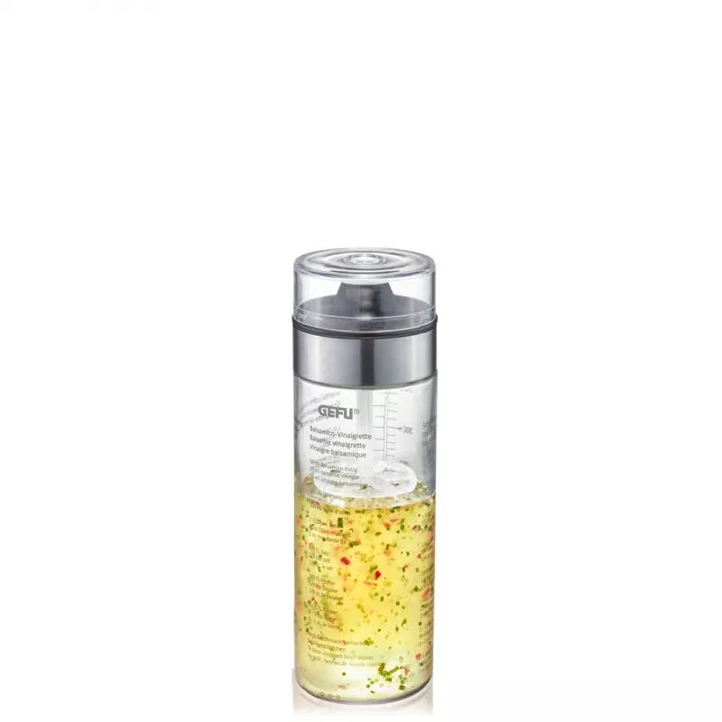 GEFU MIX G-14491 sklenený shaker na dresing, 500 ml
