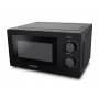 Esperanza ESTOFADO EKO011K mikrovlnná rúra solo, voľne stojaca, 20 l, 700 W, 5 úrovní výkonu, otočný tanier 24,5 cm, čierna