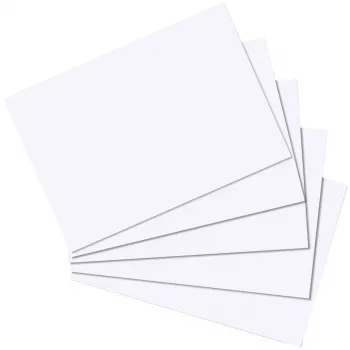 Herlitz 10621423 kartička biela 100 kusov (10621423)