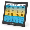 Bresser 7003220 Weather Center 7-in-1 Solar 6-Day 4cast Pro SF digitálna meteorologická stanica, LCD, čierna