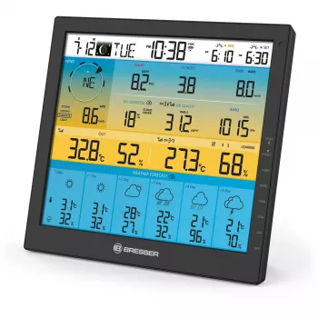 Digitálna meteorologická stanica Bresser Optics 7003220 čierna LCD Wi-Fi