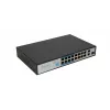 Switch Extralink VIRTUS V3 Unmanaged L2 16x Fast Ethernet (10/100) PoE 1U čierny