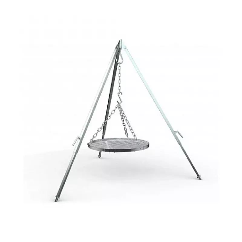 Závesný grilovací rošt Petromax h-grate50 čierna chrómová oceľ 50cm