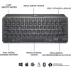 Mxkeys Mini Wrls Illuminated KB Graphite – UK – Intnl