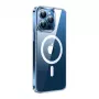 Ochranné puzdro magnetické Torras GUARDIAN pre iPhone 15 Pro Clear Diamond-Finish