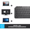 Logitech MX Keys Mini - klávesnica - podsvietená - Bluetooth - QWERTZ - švajčiarske rozloženie - graphite (920-010485)