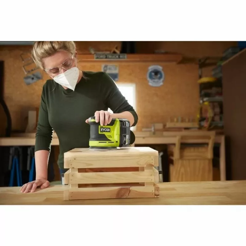 Ryobi RROS18-0 ONE+ 18 V aku excentrická brúska, 125 mm, solo
