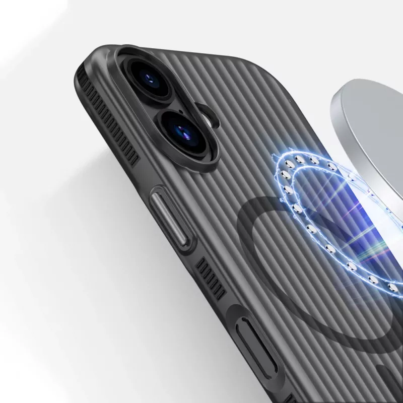 Puzdro 4smarts 541639 pre iPhone 17 16 cm (6,3 palca) čierna transparentná