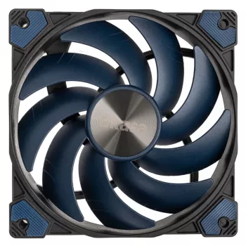 AKASA ALUCIA SC 120mm ventilátor do skrine - modrý