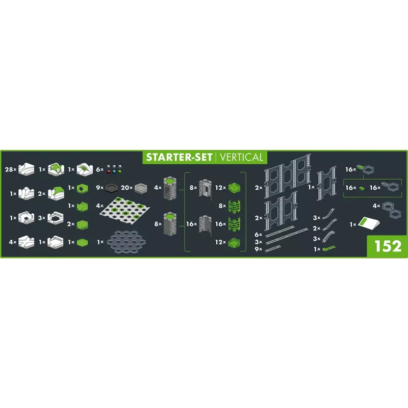 Hračka dráha na guľôčky Ravensburger GraviTrax PRO Starter-Set Vertical od 8 rokov
