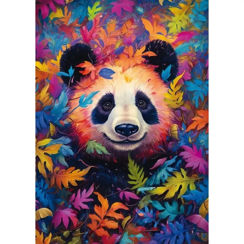 Pandabär im Regenbogenwald, puzzle 1000 dielikov