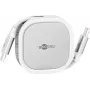 Wentronic goobay samonavíjací USB-C kábel biely/strieborný 15W v odolnom puzdre - kábel - digitálny/dátový (77425)