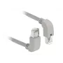 Sieťový kábel DeLOCK 85861 RJ-45 Cat6 0,5m sivý