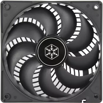 SilverStone SST-AP120I 120 mm skriňový ventilátor - čierny