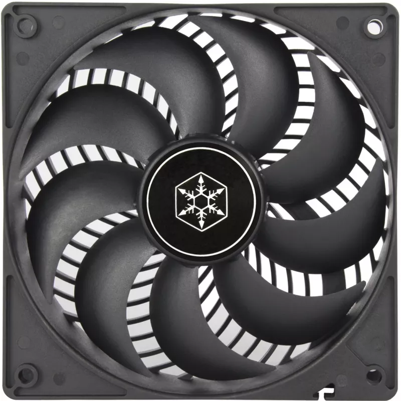 SilverStone SST-AP120I 120 mm skriňový ventilátor - čierny