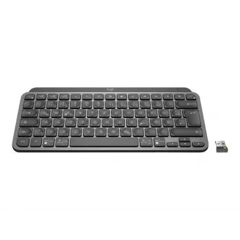 Logitech MX Keys Mini for Business - klávesnica - podsvietená - bezdrôtová - Bluetooth LE - QWERTY - talianska - grafitová