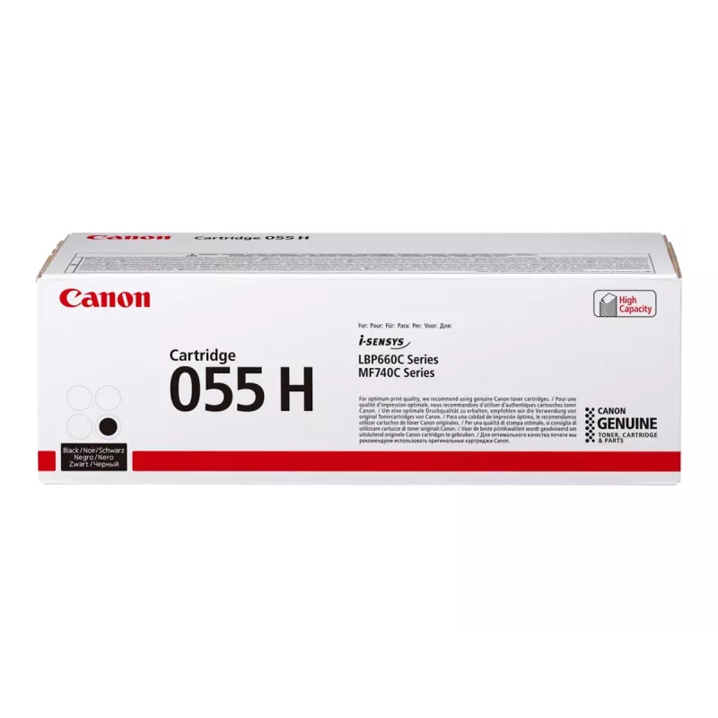 Canon 055H tonerová kazeta 1 ks originálna čierna