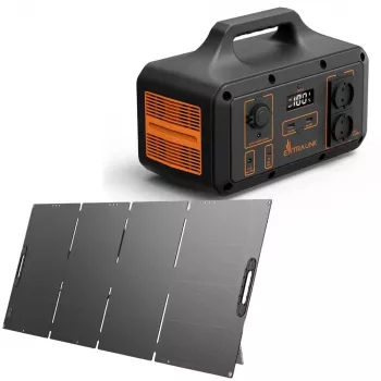 Skladací solárny panel Extralink EPS-120W 120W monokryštalický kremík