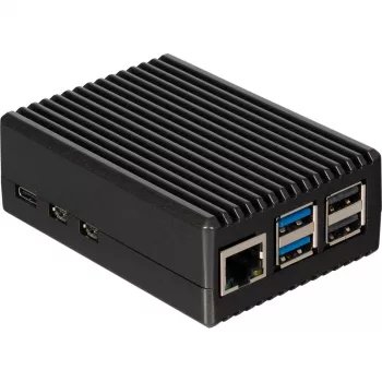 Joy-IT RB-AlucaseP5-08 puzdro SBC vhodné pre vývojové dosky Raspberry Pi obsahuje (RB-AlucaseP5-08)