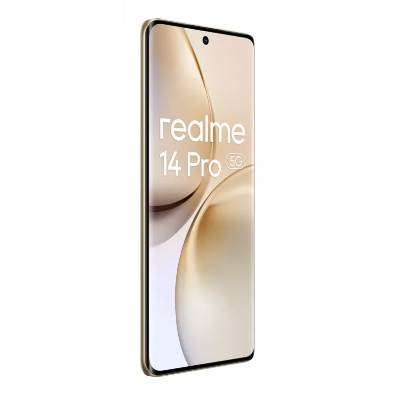 realme 14 Pro 5G 17,2 cm (6.77) Dual-SIM Android 15 USB Type-C 8 GB 256 GB 6000 mAh biely