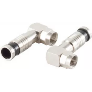 Kompresný uhlový konektor ShiverPeaks 85031-A pre kábel 7,2 mm