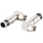 Kompresný uhlový konektor ShiverPeaks 85031-A pre kábel 7,2 mm