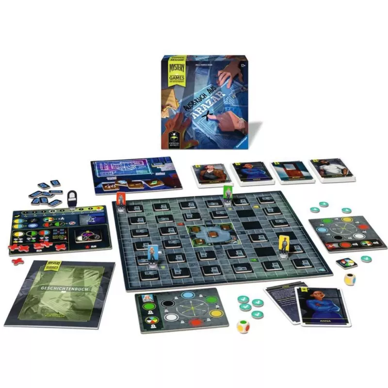 Mystery Games - Útek z Arazaru, stolová hra