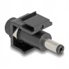 DeLOCK Keystone modul DC 5,5 x 2,1 mm samica na DC 5,5 x 2,5 mm samec čierny