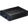 TRENDnet TO Dual SFP FIBER - konvertor - optické vlákno (LWL) (TFC-G21SFP)