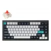 Mechanická klávesnica Keychron Q1 Max — USB + RF bezdrôtová + Bluetooth, QWERTY nordická, čierna, RGB