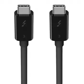 USB-C na USB-C kábel Belkin F2CD084bt0.8MBK 0,8 m 40 Gbit/s čierny