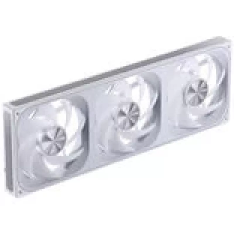 Sada ventilátorov do skrine Jonsbo ZA-420W — 3×140 mm PWM ARGB, biela