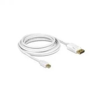 DisplayPort kábel DeLOCK 83481 Mini DisplayPort 1 m biely