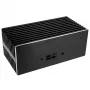 Akasa Turing ABX UCFF Bezventilátorová skriňa pre AMD Mini PC (Gigabyte BRIX 4000U), hliník, čierna