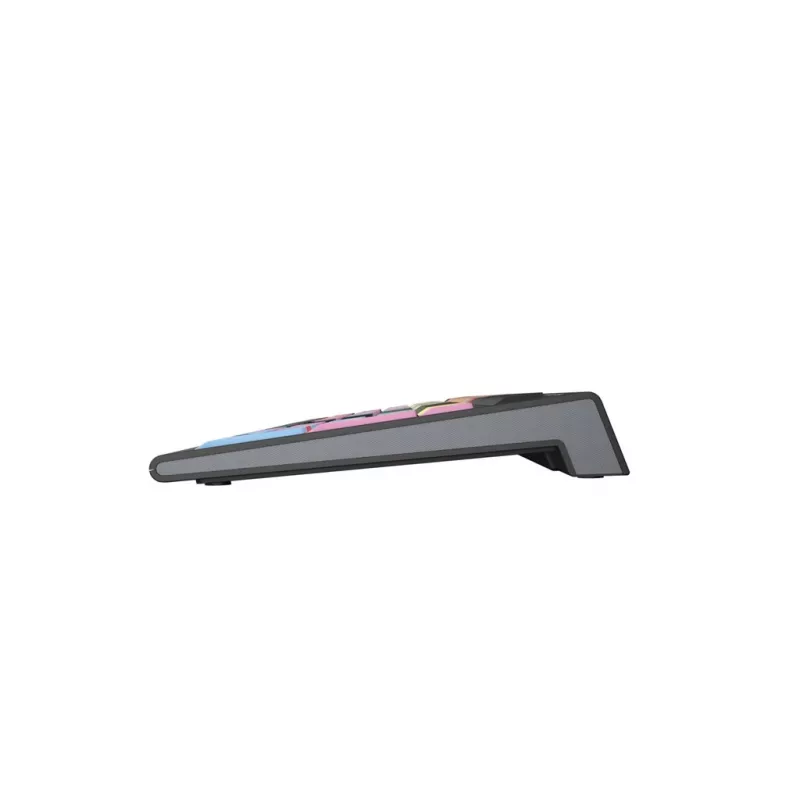 Logickeyboard ASTRA 2 USB AZERTY angličtina čierna full-size klávesnica