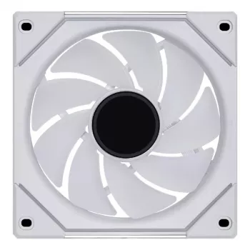 120mm Lian Li UNI FAN SL-INF Wireless ARGB PWM — biela, modulárny magnetický systém ventilátorov