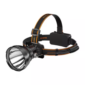 Čelovka Superfire HL60 — 2300 lm, 330 m dosah, nabíjacia čelovka