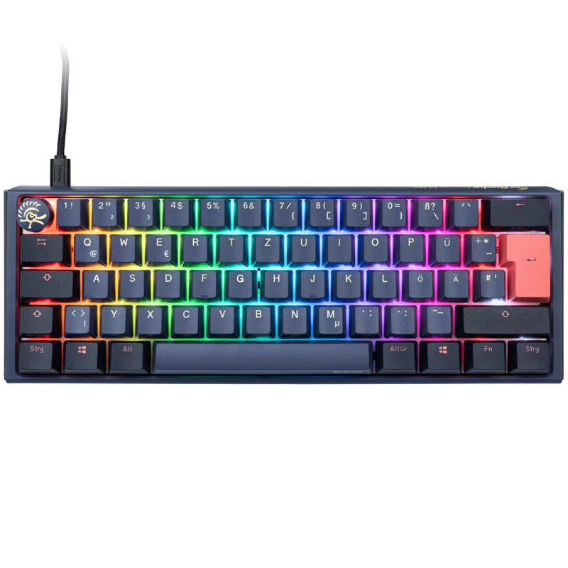 Ducky One 3 Mini klávesnica Gaming USB modrá