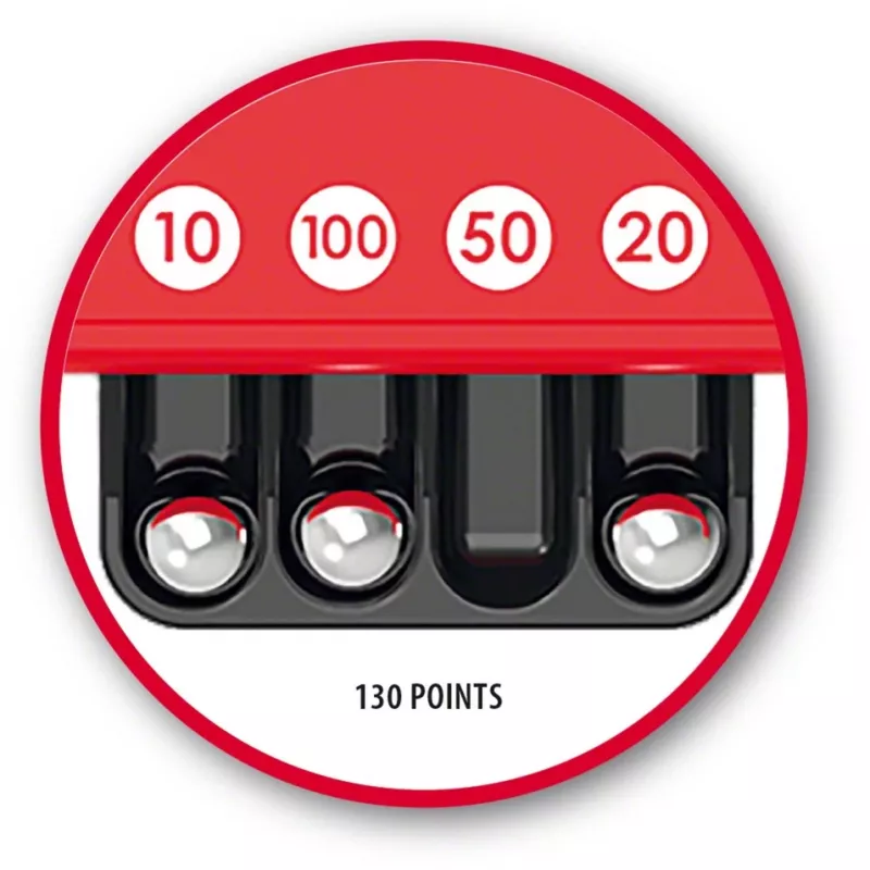 BRIO od Ravensburger spoločenská hra — pinball, 5-dielna, 522×339×117 mm