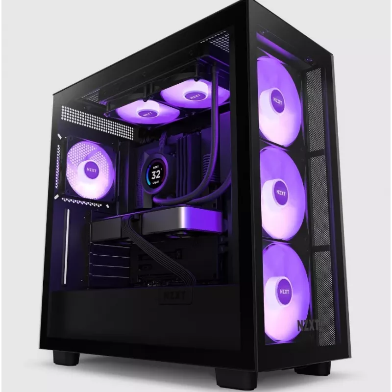 All-in-One kvapalinový chladič NZXT Kraken Elite 240 RGB 12 cm čierny