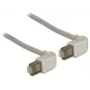 Sieťový kábel DeLOCK 0,5 m RJ-45 Cat5e S/FTP sivý
