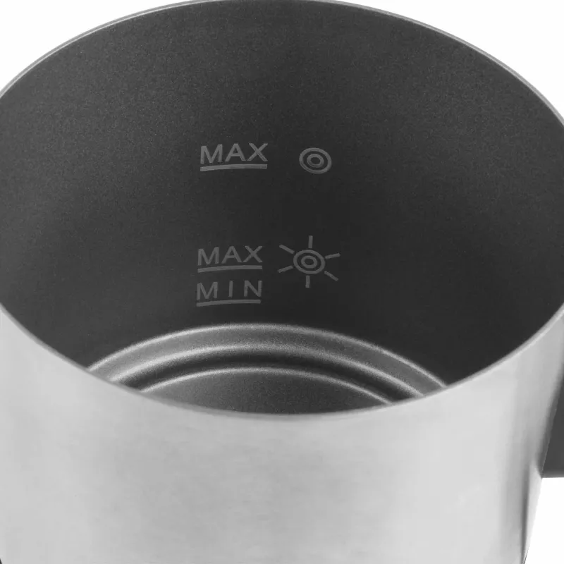 Automatický šľahač mlieka JATA JECL1900 čierna nerez 150 ml 550W
