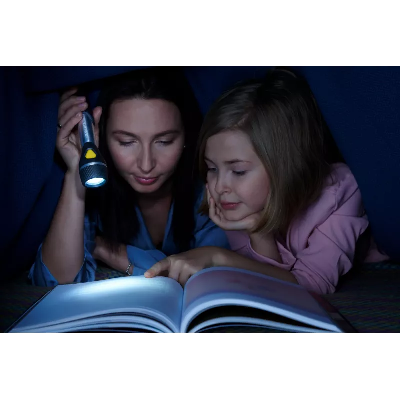 Ručná baterka Varta Day Light Multi LED F20 čierna strieborná žltá