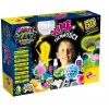 Vedecká stavebnica Liscianigiochi Crazy Science sliz v tme 304-PL89239 — experimentálna sada so slizom svietiacim v tme