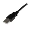 StarTech.com USBAB2MR kábel USB 2.0 A na pravouhlé B, samec/samec, 2 m, čierny