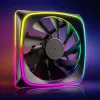 SHARKOON SHARK Lights ARGB PWM 120mm skriňový ventilátor - čierna