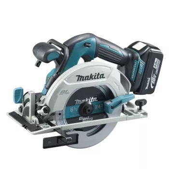 Makita DHS680RTJ ručná kotúčová píla 16,5 cm čierna, sivá, tyrkysová 5000 ot/min