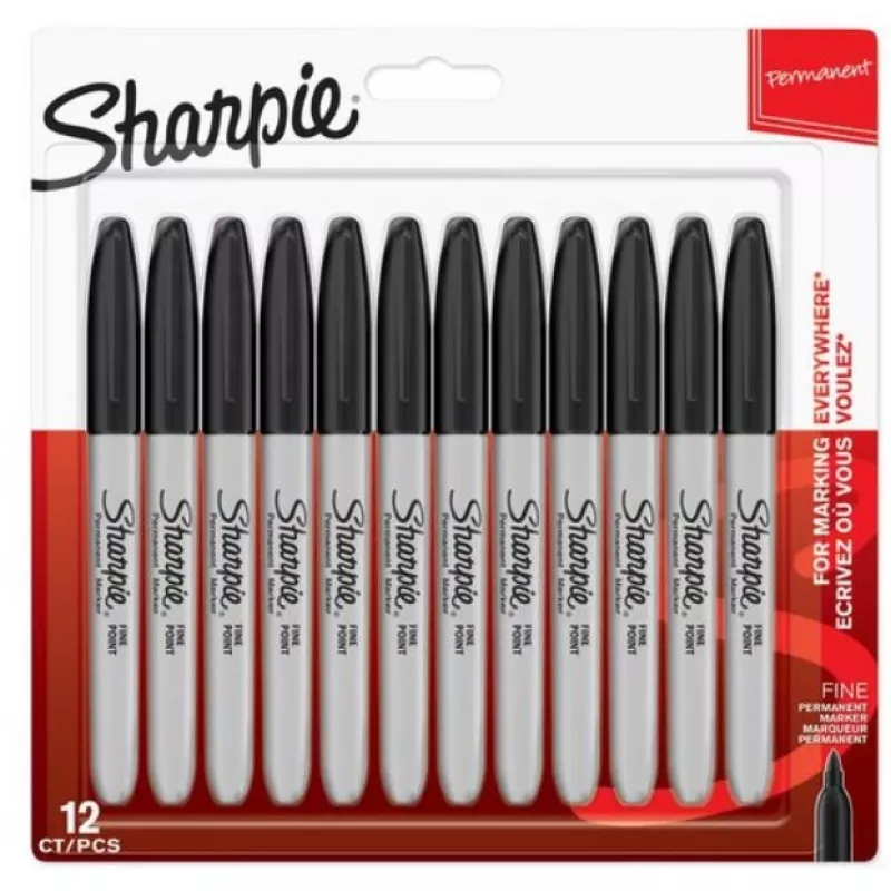 Sharpie marker okrúhly hrot jemný PMKR BL12